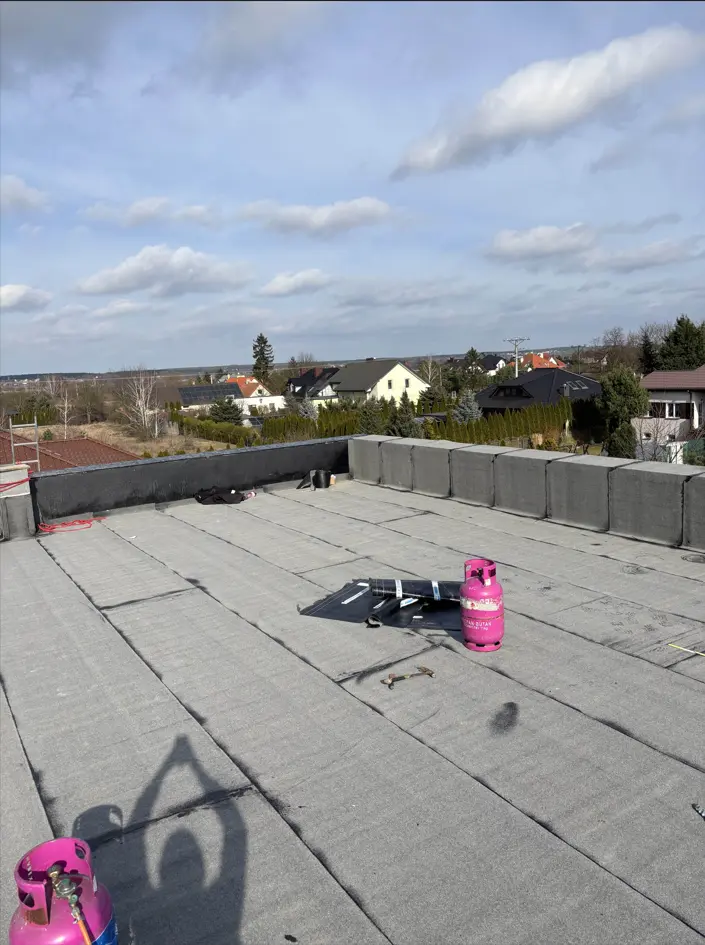 Dach płaski — realizacja Bydgoszcz